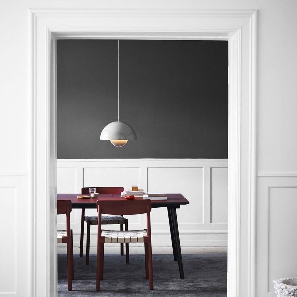 VP2-50-cm-Verner-Panton-pendel-lampe-grå