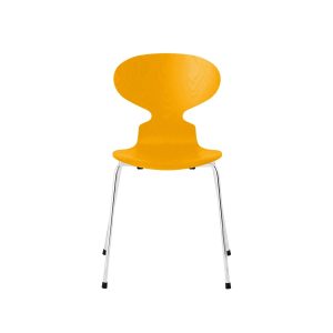 3101 Myren stol i farvet ask af Arne Jacobsen (true-yellow-gul-krom)