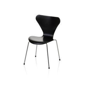 Miniature Serie 7 stol af Arne Jacobsen (Sort)